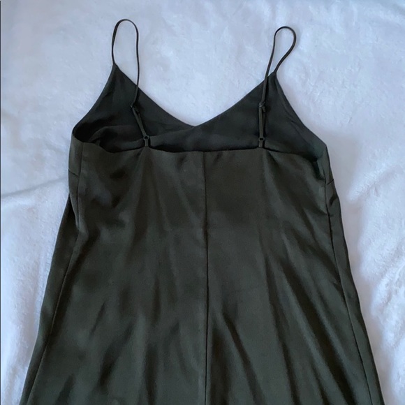 Dynamite Olive Green Slip Dress - Picture 2 of 5
